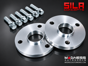 smart fortwo Wheel Spacers - 450/ 451 - SILA Concepts - 20mm - w/ extended wheel bolts