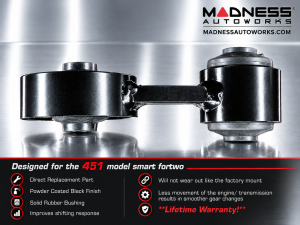 smart fortwo Performance Engine Mount - 451 Model smart fortwo Performance Engine Mount - 451 Model