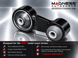 smart fortwo Performance Engine Mount - 451 Model 