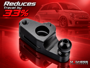 FIAT 500 Short Shifter Adapter - SILA Concepts FIAT 500 Short Shifter Adapter - SILA Concepts