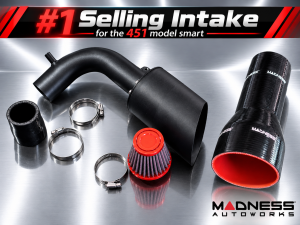 smart fortwo Cold Air Intake + Induction Tube Set - 451 model smart fortwo Cold Air Intake + Induction Tube Set - 451 model