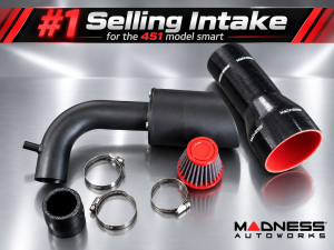smart fortwo Cold Air Intake + Induction Tube Set - 451 model 