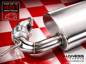 smart fortwo Performance Exhaust - 451 - SILA Concepts - Side Exit