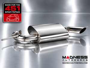 smart fortwo Performance Exhaust - 451 - SILA Concepts - Side Exit