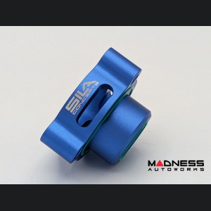 Ford Bronco Blow Off Adapter Plate - 2.3L Turbo - SILA Concepts - Blue
