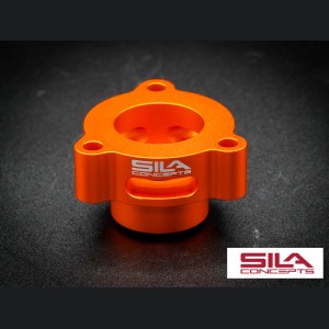 Ford Bronco Blow Off Adapter Plate - 2.3L Turbo - SILA Concepts - Orange