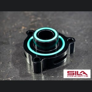 Alfa Romeo Stelvio 2.0L Blow Off Adapter Plate - SILA Concepts - Black