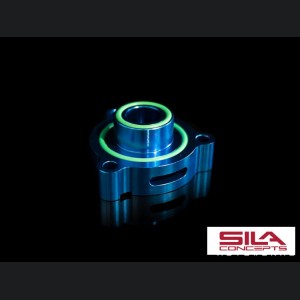 Alfa Romeo Stelvio 2.0L Blow Off Adapter Plate - SILA Concepts - Blue