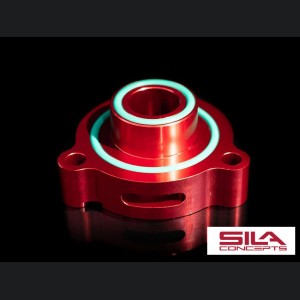 Alfa Romeo Stelvio 2.0L Blow Off Adapter Plate - SILA Concepts - Red