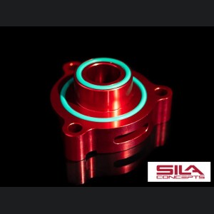 Alfa Romeo Giulia 2.0L Blow Off Adapter Plate - SILA Concepts - Red