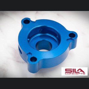 FIAT 500X Blow Off Adaptor Plate - SILA Concepts - Blue - 1.4L Multi Air Turbo