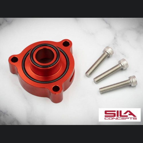 Dodge Hornet Blow Off Adapter Plate - 2.0L Turbo - SILA Concepts - Red