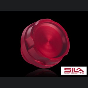 Dodge Dart Oil Cap - 1.4L Engine - SILA Concepts - Red Anodized Billet