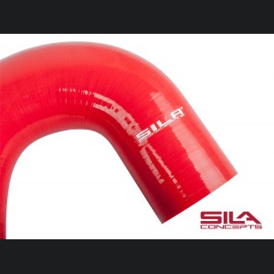 Alfa Romeo 4C Boost Pressure Hose by SILA Concepts - Red