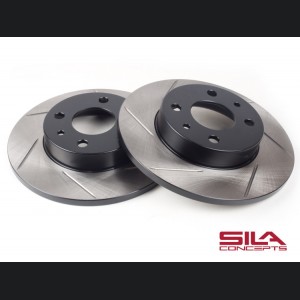 FIAT 500 Brake Rotors by SILA Concepts - Performance Plus - Rear Set
