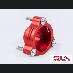 Alfa Romeo Stelvio 2.0L Blow Off Adapter Plate - SILA Concepts - Red