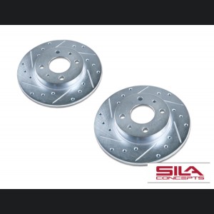 FIAT 500 Brake Rotors by SILA Concepts - Performance - Rear