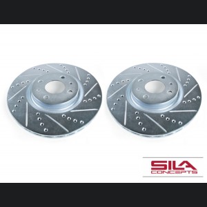 FIAT 500 Brake Rotors by SILA Concepts - Performance - Front Set