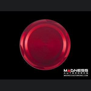 FIAT 500 Oil Cap - SILA Concepts - Red Anodized Billet