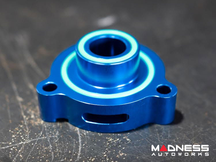 Jeep Wrangler JL  Blow Off Adaptor Plate - SILA Concepts - Blue